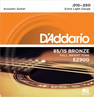 Купить струны DAddario 85/15 Bronze 10-50  по цене от 285 грн.