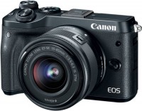 Купити фотоапарат Canon EOS M6 kit 15-45  за ціною від 37000 грн.