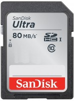 Купити карта пам'яті SanDisk Ultra SDHC UHS-I 533x Class 10 за ціною від 225 грн.