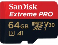 Купить карта памяти SanDisk Extreme Pro V30 A1 microSD UHS-I U3 по цене от 443 грн.