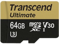 Купить карта памяти Transcend Ultimate V30 microSD Class 10 UHS-I U3 по цене от 258 грн.