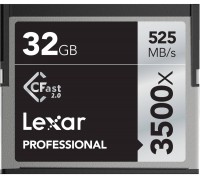 Купить карта памяти Lexar Professional 3500x CompactFlash по цене от 8580 грн.