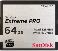 Купить карта памяти SanDisk Extreme Pro CFast 2.0 (64Gb) по цене от 4183 грн.