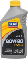 Купить трансмиссионное масло YUKO Trans 80W-90 1L  по цене от 190 грн.