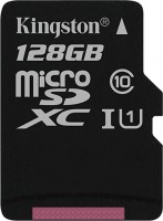 Купити карта пам'яті Kingston microSD Canvas Select (microSDXC Canvas Select 128Gb) за ціною від 459 грн.
