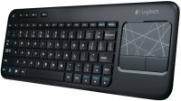 Купить клавиатура Logitech Wireless Touch Keyboard K400: цена от 1599 грн.