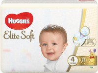 Купить подгузники Huggies Elite Soft 4 (/ 33 pcs) по цене от 485 грн.