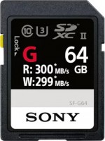 Купить карта памяти Sony SD SF-G Series (SDXC SF-G Series 64Gb) по цене от 6899 грн.