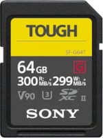 Купить карта памяти Sony SD SF-G Tough Series (SDXC SF-G Tough Series 64Gb) по цене от 4646 грн.