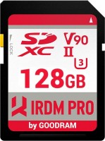 Купить карта памяти GOODRAM SD IRDM Pro V90 UHS II U3 (SDXC IRDM Pro V90 UHS II U3 128Gb) по цене от 8631 грн.