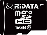 Купить карта памяти RiDATA microSDHC Class 10 (16Gb) по цене от 339 грн.