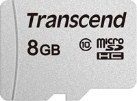 Купити карта пам'яті Transcend microSD 300S (microSDHC 300S 8Gb) за ціною від 230 грн.