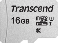 Купити карта пам'яті Transcend microSD 300S (microSDHC 300S 16Gb) за ціною від 217 грн.