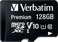 Купить карта памяти Verbatim Premium microSD UHS-I Class 10 (Premium microSDXC UHS-I Class 10 128Gb) по цене от 476 грн.