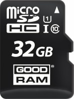 Купити карта пам'яті GOODRAM microSD 100 Mb/s Class 10 (microSDHC 100 Mb/s Class 10 32Gb) за ціною від 129 грн.