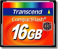 Купити карта пам'яті Transcend CompactFlash 133x за ціною від 720 грн.