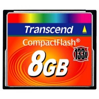 Купить карта памяти Transcend CompactFlash 133x (8Gb) по цене от 702 грн.