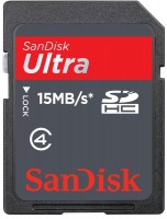 Купить карта памяти SanDisk Ultra SDHC по цене от 253 грн.
