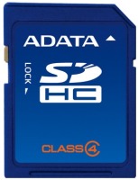 описание, цены на A-Data SDHC Class 4