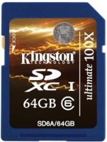 описание, цены на Kingston SDXC Class 6