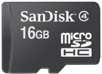 Купить карта памяти SanDisk microSDHC Class 4 по цене от 137 грн.