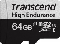 Купити карта пам'яті Transcend microSD 350V (microSDXC 350V 64Gb) за ціною від 416 грн.