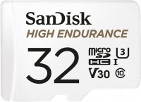 Купити карта пам'яті SanDisk High Endurance microSD U3 (High Endurance microSDHC U3 32Gb) за ціною від 337 грн.