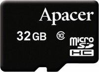 Купити карта пам'яті Apacer microSDHC Class 10 за ціною від 199 грн.