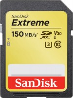 Купить карта памяти SanDisk Extreme SDXC Class 10 UHS-I U3 150MB/s по цене от 1855 грн.