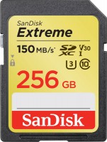 Купить карта памяти SanDisk Extreme SDXC Class 10 UHS-I U3 150MB/s (256Gb) по цене от 1852 грн.