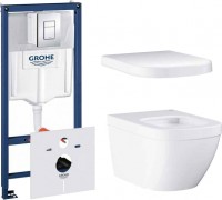 Купить инсталляция для туалета Grohe 38775001 WC  по цене от 12200 грн.