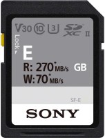 Купити карта пам'яті Sony SDXC SF-E Series UHS-II (64Gb) за ціною від 1990 грн.