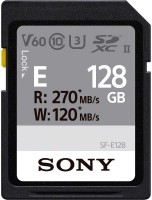 Купить карта памяти Sony SDXC SF-E Series UHS-II (128Gb) по цене от 3452 грн.
