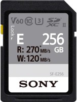 Купить карта памяти Sony SDXC SF-E Series UHS-II (256Gb) по цене от 5437 грн.