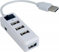 Купить картридер / USB-хаб Gembird UHB-U2P4-21: цена от 137 грн.