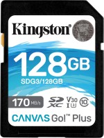Купити карта пам'яті Kingston SDXC Canvas Go! Plus (128Gb) за ціною від 463 грн.