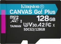 Купити карта пам'яті Kingston microSDXC Canvas Go! Plus (128Gb) за ціною від 485 грн.