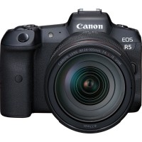 Купить фотоаппарат Canon EOS R5 kit 24-105: цена от 146640 грн.