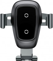 Купить зарядное устройство BASEUS Metal Wireless Charger Gravity Car Mount: цена от 519 грн.