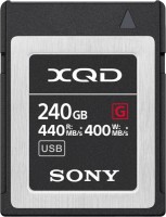 Купить карта памяти Sony XQD G Series (240Gb) по цене от 14168 грн.