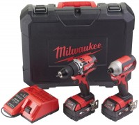 Купить набір електроінструменту Milwaukee M18 CBLPP2A-402C: цена от 14888 грн.