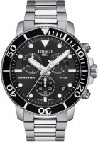 Купить наручные часы TISSOT Seastar 1000 Chronograph T120.417.11.051.00: цена от 20990 грн.