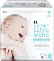 Купить подгузники Nature Love Mere Magic Slim Fit Diapers M (/ 24 pcs) по цене от 475 грн.