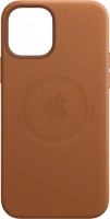 Купить чехол Apple Leather Case with MagSafe for iPhone 12 mini  по цене от 676 грн.