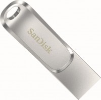 Купить USB-флешка SanDisk Ultra Dual Drive Luxe USB Type-C (64Gb) по цене от 400 грн.