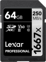 Купить карта памяти Lexar Professional 1667x SDXC по цене от 2189 грн.