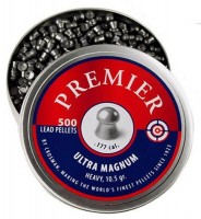 Купить кулі й патрони Crosman Premier Ultra Magnum Domed 4.5 mm 0.68 g 500 pcs: цена от 528 грн.