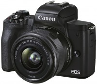 Купити фотоапарат Canon EOS M50 Mark II kit 15-45  за ціною від 27999 грн.