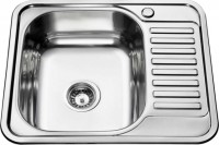 Купить кухонна мийка Zerix 58x48 0.8/180 Z5848-08-180E: цена от 1260 грн.