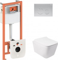 Купить инсталляция для туалета Q-tap Nest ST QT0133M425 WC  по цене от 9220 грн.